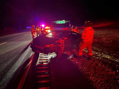 Teutopolis, Montrose FPD’s Respond To Single Vehicle Accident Late