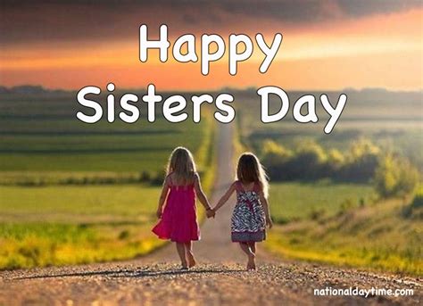 National Sisters Day 2023 Sunday August 6