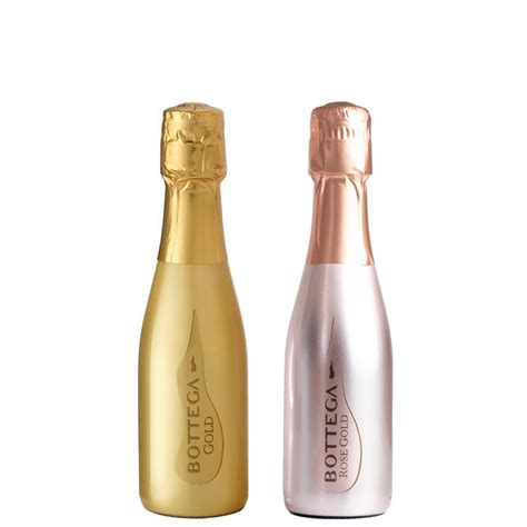 Bottega Rose Gold And Gold Mini Duo 2 X 20cl