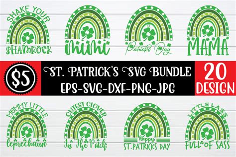 St Patricks Svg Bundle Bundle · Creative Fabrica