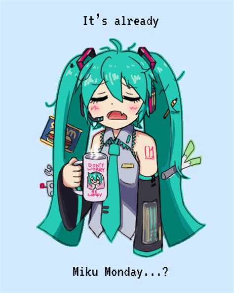 Happy Miku Monday R Vocaloid