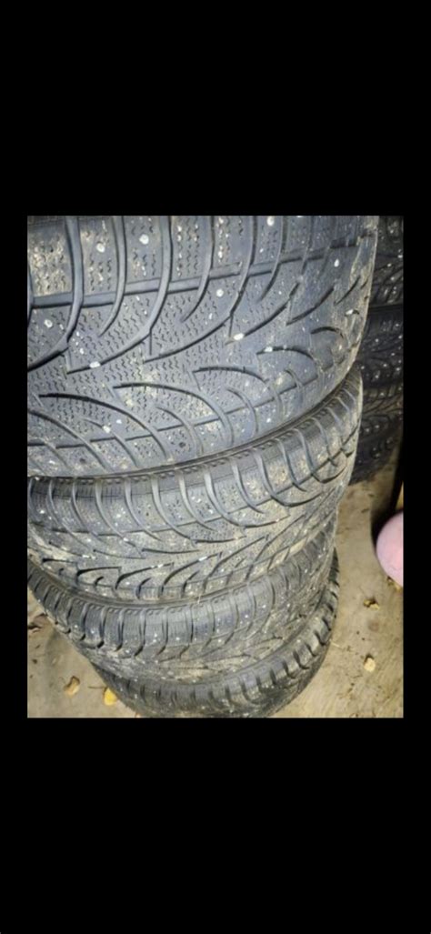 Studded Winter Tires With Rims Tires And Rims Sudbury Kijiji