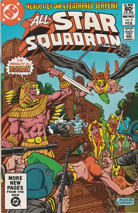 All Star Squadron Vol 2 No 6 1982 DC Comics Comic Book