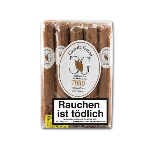 Casa De Garcia Connecticut Toro Bundle Zigarren Online Kaufen F R