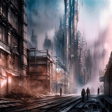 Futuristic Postapocalyptic Cityscape By Weta Digital Creative Fabrica