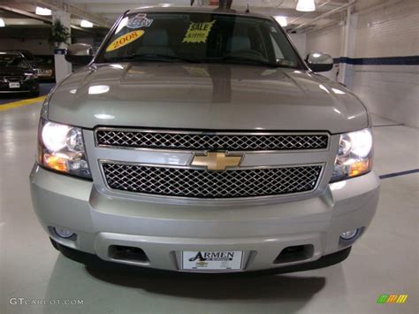 2008 Silver Birch Metallic Chevrolet Tahoe Ltz 4x4 34643340 Photo 3