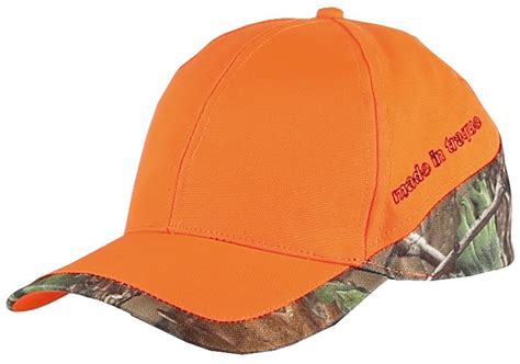 Casquette Somlys Orange Camo Chapeaux Casquettes De Chasse