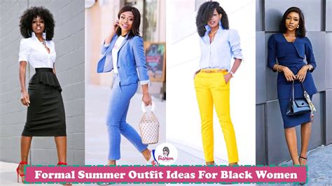 Business Casual Attire For Black Women