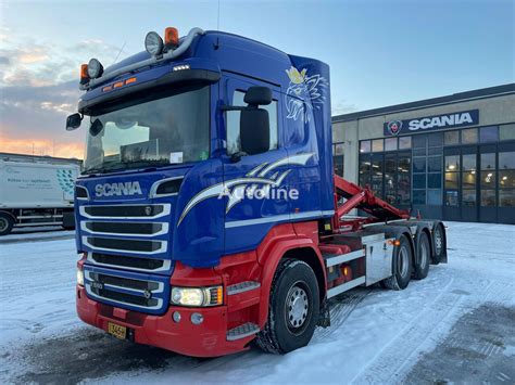 Camion Scarrabile Scania R580 V8 JOAB 5900 Mm 24 Ton EURO 6 In