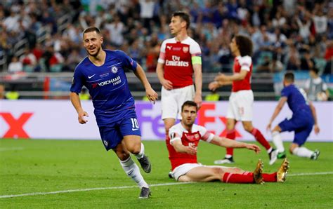 Chelsea Vs Arsenal Result Europa League Final Report Eden Hazard