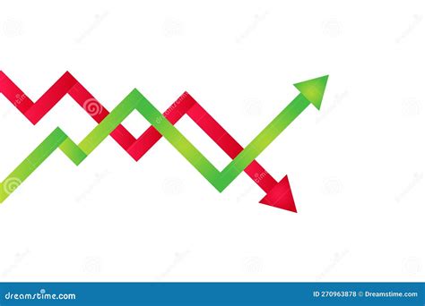 Rise And Fall Chart Vector Illustration 90168806