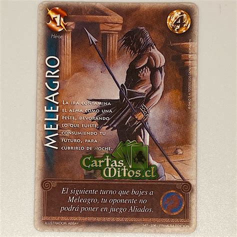 Meleagro Mitos Y Leyendas Hel Nica Cartas Mitos