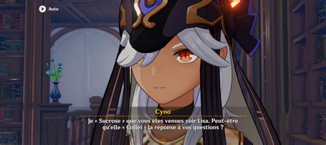 Les blagues à Cyno Genshin Impact HoYoLAB