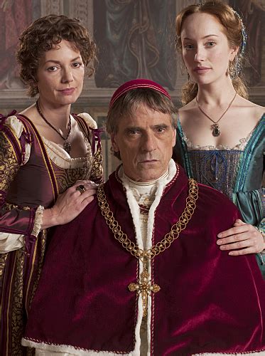 Los Borgia Foto Jeremy Irons Lotte Verbeek Foto Sobre