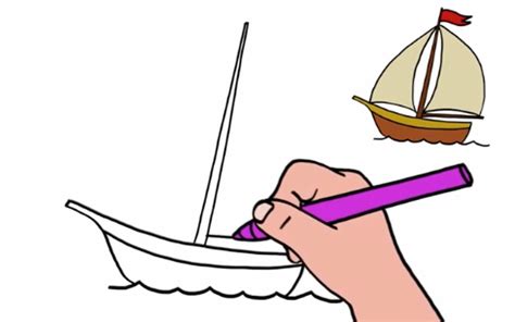 Comment dessiner un bateau à voile