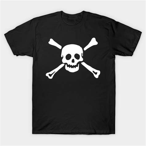 Skull And Crossbones Pirate Skull And Crossbones T Shirt Teepublic