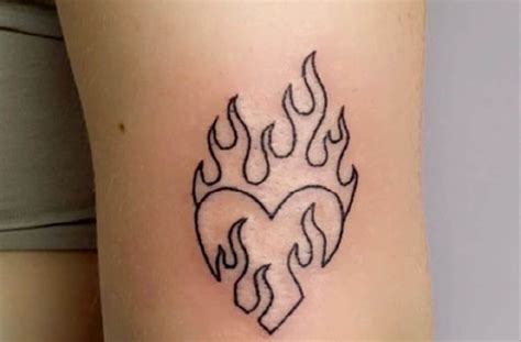 Ideas Para Tatuaje De Fuego Minimalista Y Significado