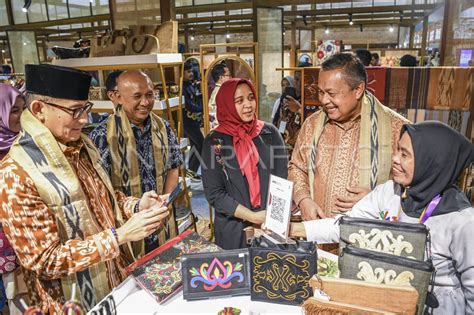 Pembukaan Pameran Karya Kreatif Indonesia 2023 ANTARA Foto