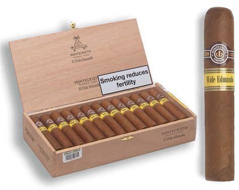 Montecristo Wide Edmundo Box Of 25 Cigars Unlimited