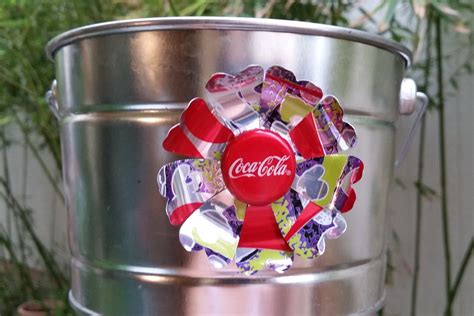 Coca Cola Flower Magnet Soda Flower Magnet Coke Magnet Etsy