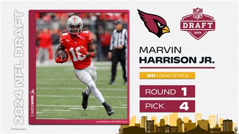 Marvin Harrison Jr Nfl Draft Grade For The Arizona Cardinals First