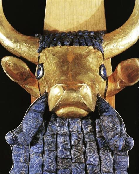 Archaeologyart Shared A Photo On Instagram Bull Headed Lyre From The