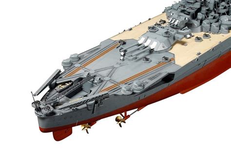 Maqueta Del Acorazado Japonés Yamato Barcos De Guerra