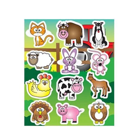 Farm Animals Sticker Sheet | Party Delights