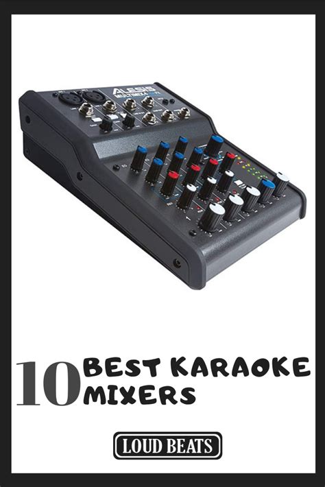 10 Best Karaoke Mixers of 2023 For Your Musical Evenings - Loud Beats | Karaoke mixer, Karaoke ...