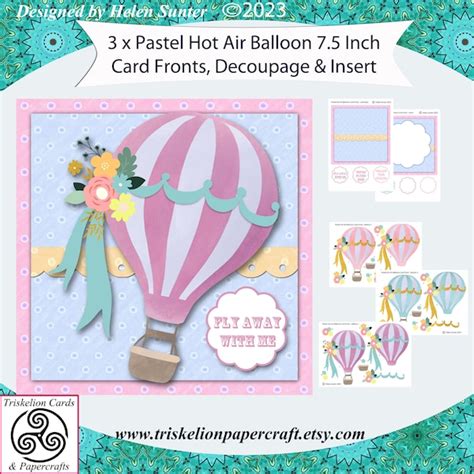 Printable Party Kit Air Balloon Etsy