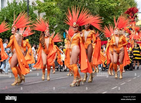 Notting Hill Carnival Grand Parade, on August Bank Holiday Monday 2022 ...