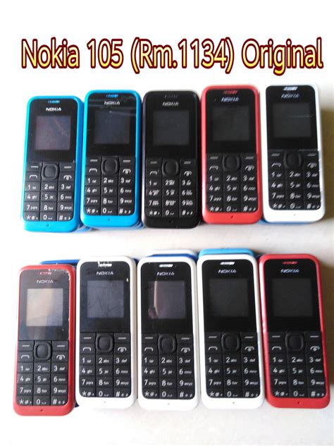 Nokia 105 Rm 1134 Bekas Normal Lazada Indonesia