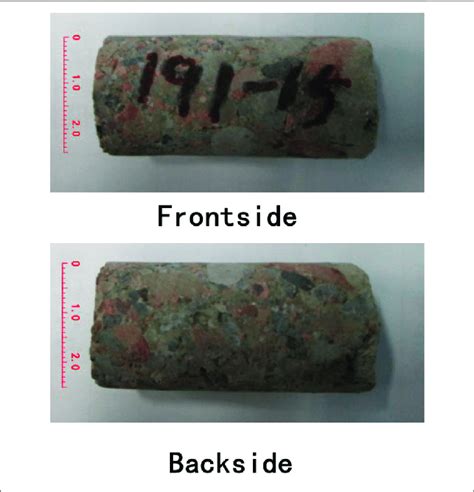 Conglomerate Rock Sample Used For The Compression Test Download