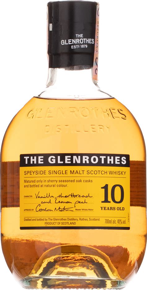 Glenrothes 10 Year Old Speyside Single Malt Whisky Bondston