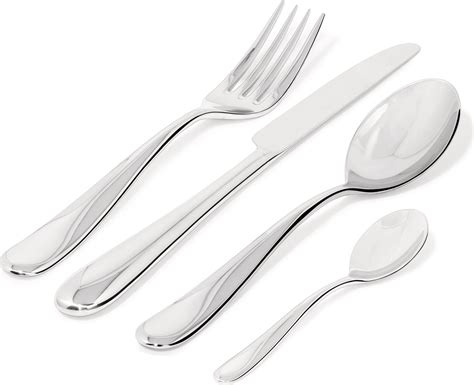 Nuovo Milano Utensils Set 24 Pcs Alessi 5180s24 FormAdore