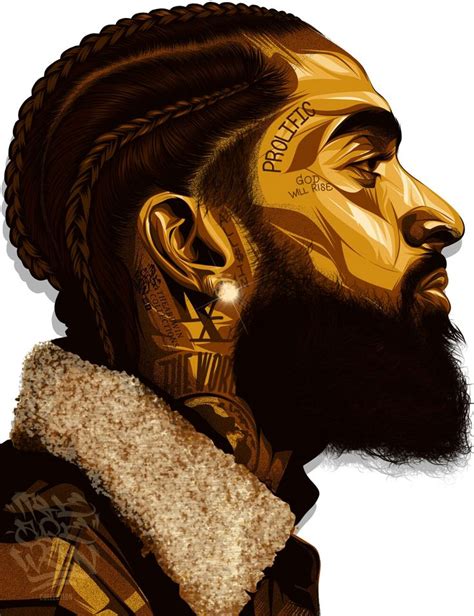 Nipsey Hussle On Behance Tupac Art Rapper Art Hip Hop Artwork