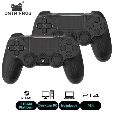 Data Frog Controlador De Juego Inal Mbrico Para Ps Gamepad De Vibraci