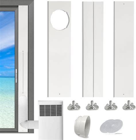 Fioral Sliding Door Ac Vent Kit Sliding Window Air Conditioner Vent Kit For 5 1