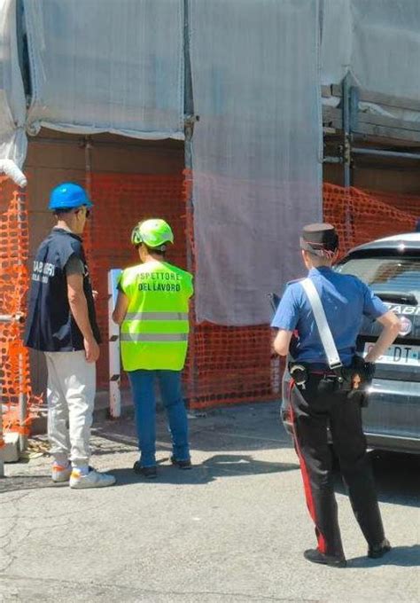 Irregolarità nei cantieri edili quattro denunciati