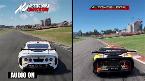 Assetto Corsa Competizione Vs Automobilista 2 Ginetta G55 GT4