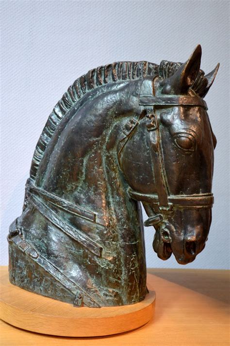 Tête de cheval modèle intermédiaire 1916 par Antoine BOURDELLE 1861