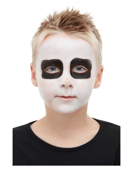 Kit Maquillage Squelette Noir Et Blanc Enfant Chez Deguizfetes