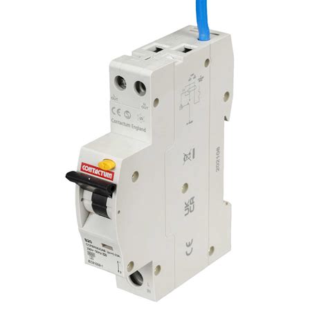 Contactum A Single Pole Module B Curve Ka Ma Type A Rcbo