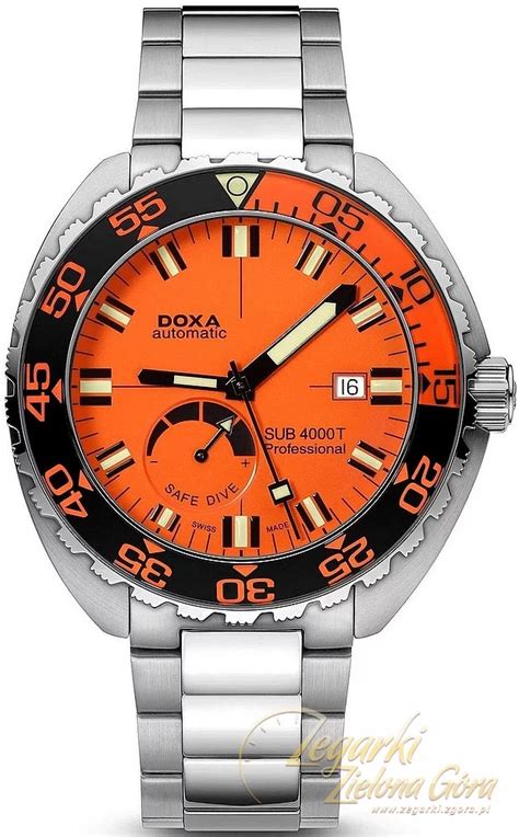 Doxa 876 10 351 10 SUB 4000T Professional Sapphire Crystal Bezel