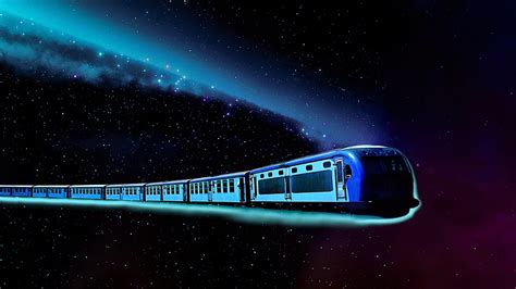 Download Train Stars Space Royalty Free Stock Illustration Image