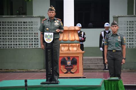 Upacara Bulanan Danrem Gatam Sampaikan Penekanan Panglima Tni Agar