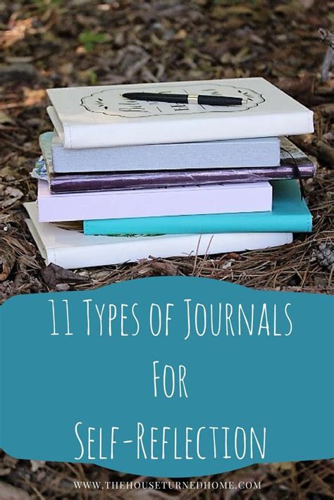 11 Types Of Journals For Self Reflection ⋆ The House Turned Home