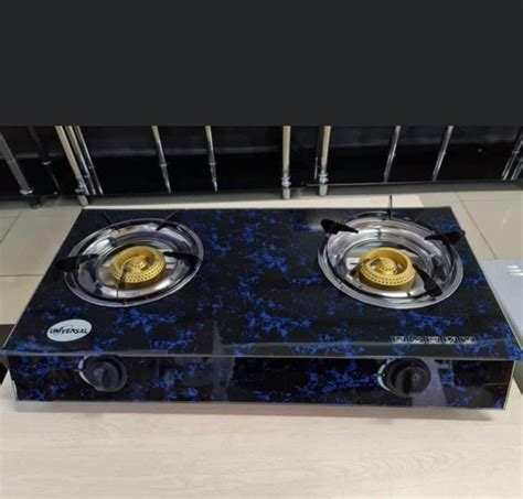 2 Plate Gas Stove With Tampered Glass Tc Gas