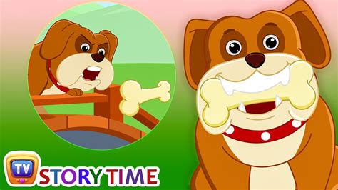 The Dog And His Bone Bedtime Stories For Kids In English Chuchu Tv