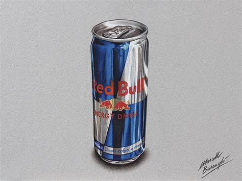 red bull  drawing  marcello barenghi